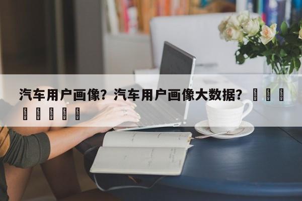 汽车用户画像？汽车用户画像大数据？								