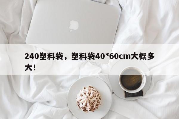 240塑料袋，塑料袋40*60cm大概多大！