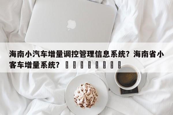 海南小汽车增量调控管理信息系统？海南省小客车增量系统？								